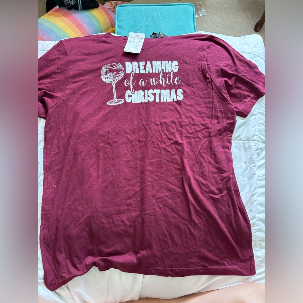 Christmas themed shirt